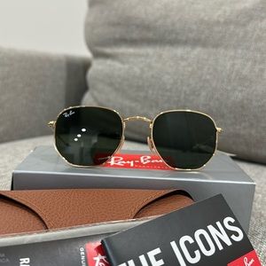 NWT Ray-Ban Hexagonal